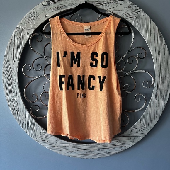 PINK Victoria's Secret Tops - Victoria’s Secret pink tank top